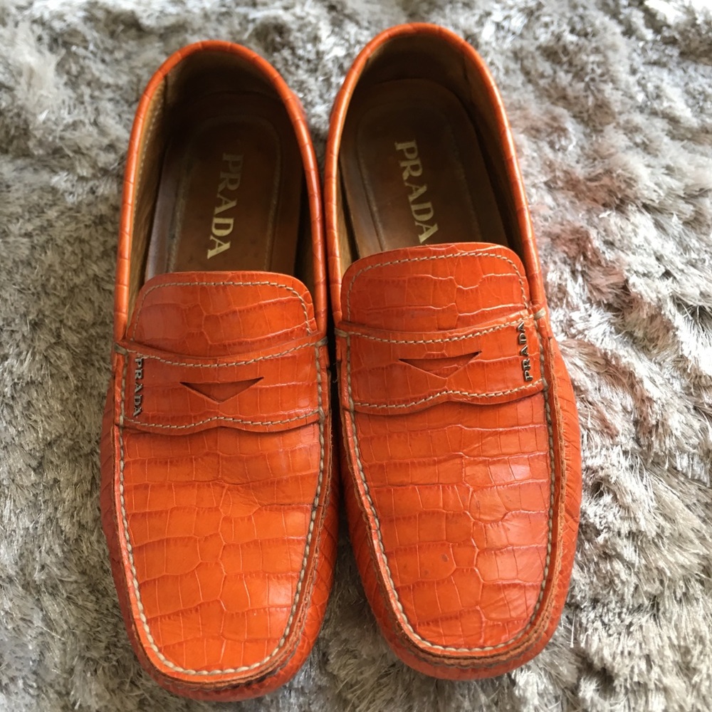 PRADA CROCODILE SHOES